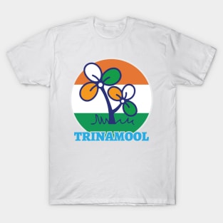 Trinamool Congress Party Logo Mamata West Bengal Politics T-Shirt